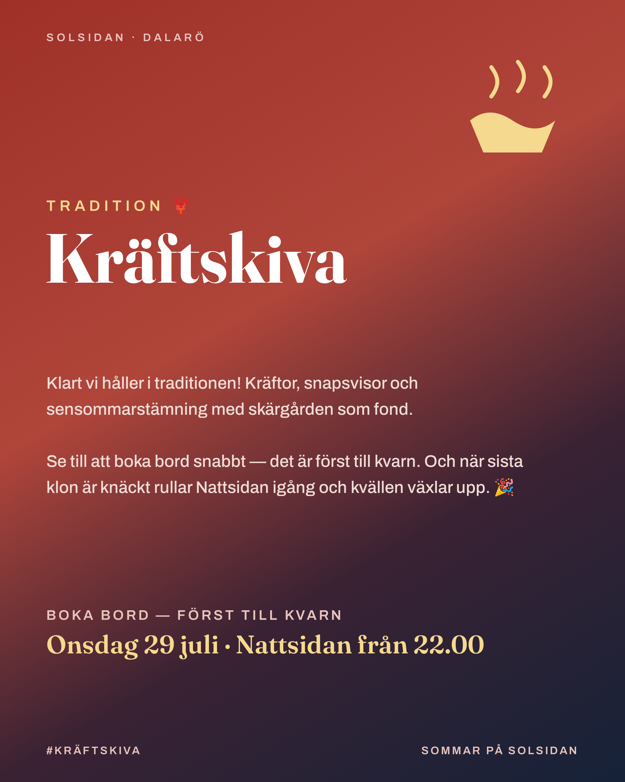 Kräftskiva