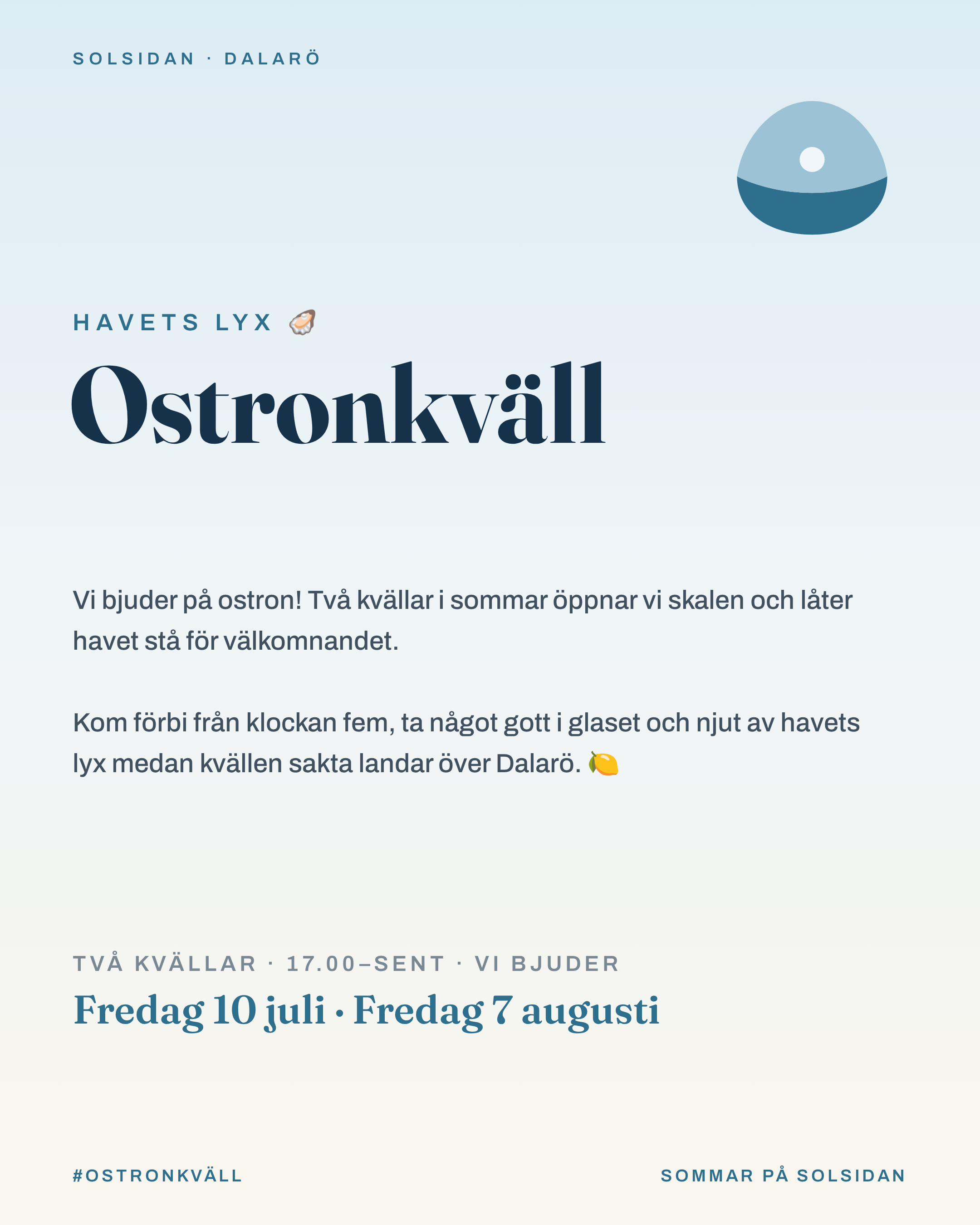 Ostronkväll